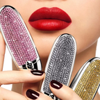 New Cute Diamond Radiance Matte Luxury Mirror Lipstick