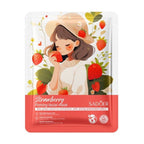 SADOER Facial Mask Anime Girl Fruit Mask Sheet Mask 10Pcs Set