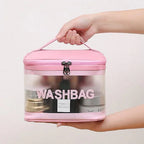 Multipurpose Wash Bag Letter Graphic Waterproof Makeup Bag 14956