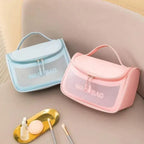 Multipurpose Clamshell Makeup Travel Bag Waterproof Travel Cosmetic Washbag Organizer 15654