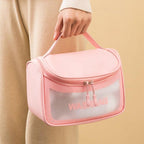 Multipurpose Clamshell Makeup Travel Bag Waterproof Travel Cosmetic Washbag Organizer 15654