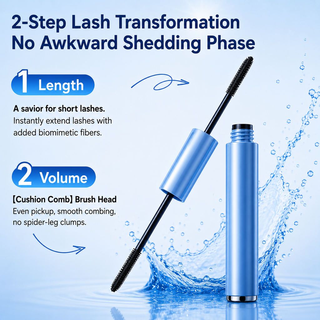 waterproof & sweatproof tubing mascara