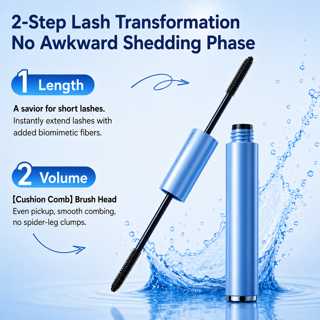 waterproof & sweatproof tubing mascara